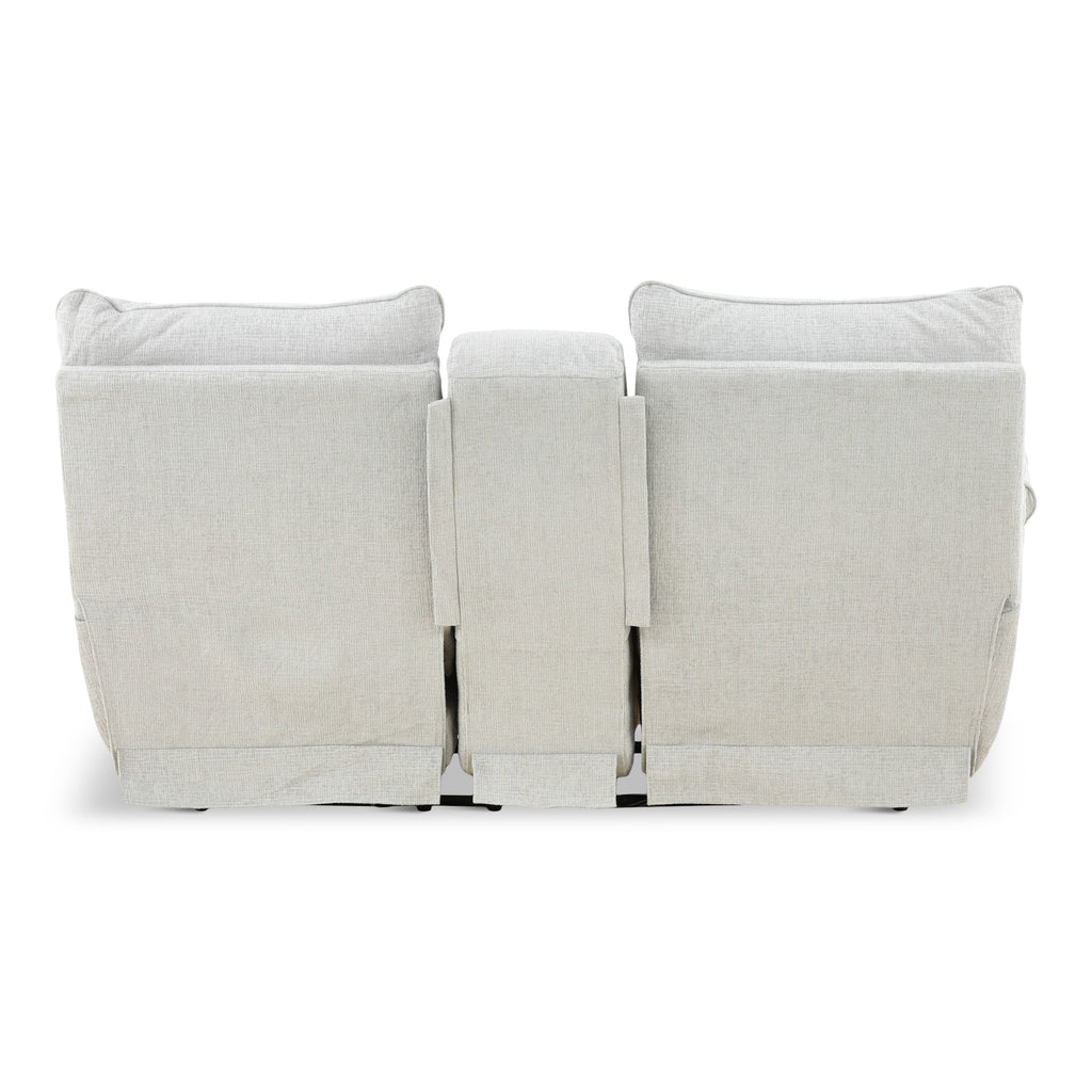 Preston Power Reclining Console Loveseat