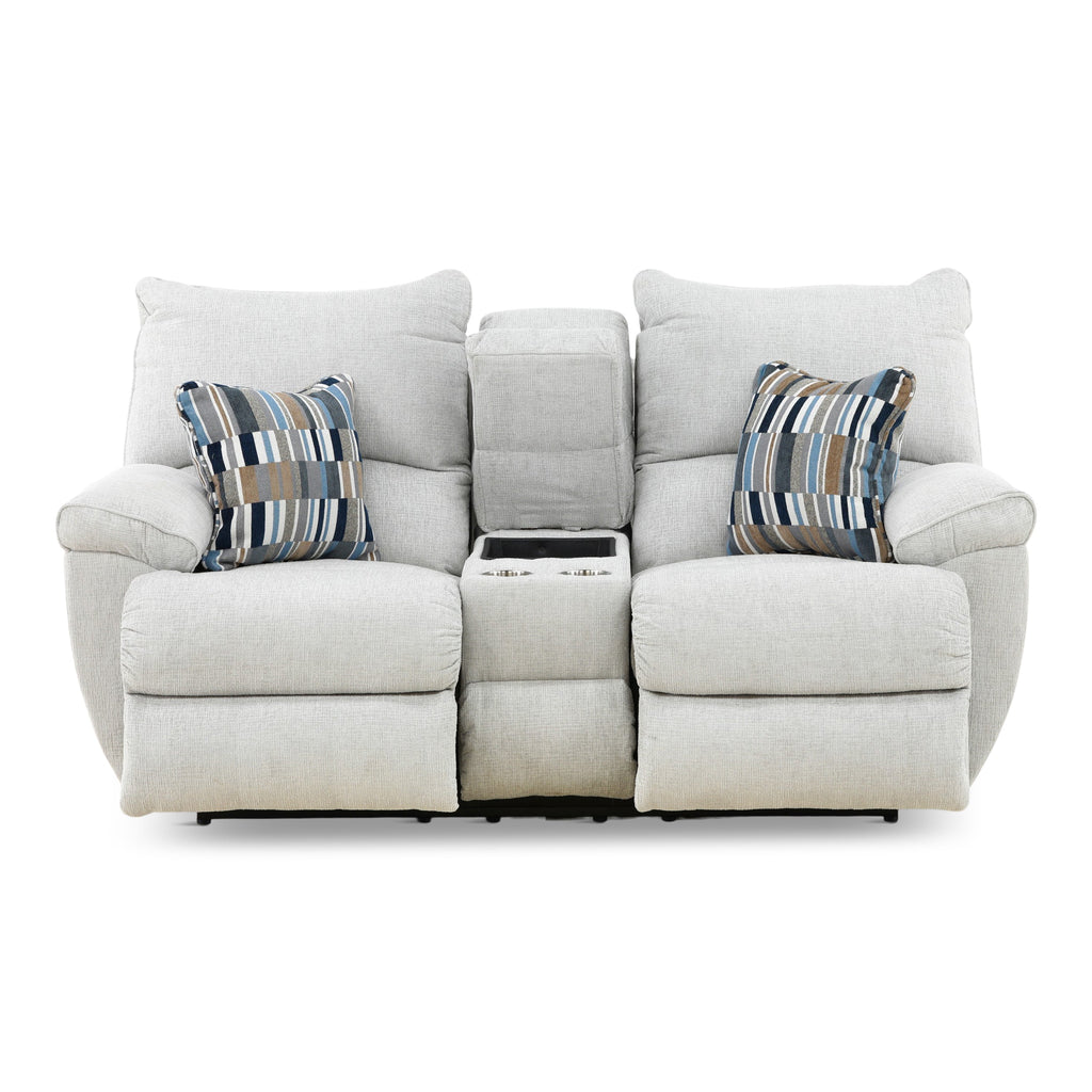 Preston Power Reclining Console Loveseat
