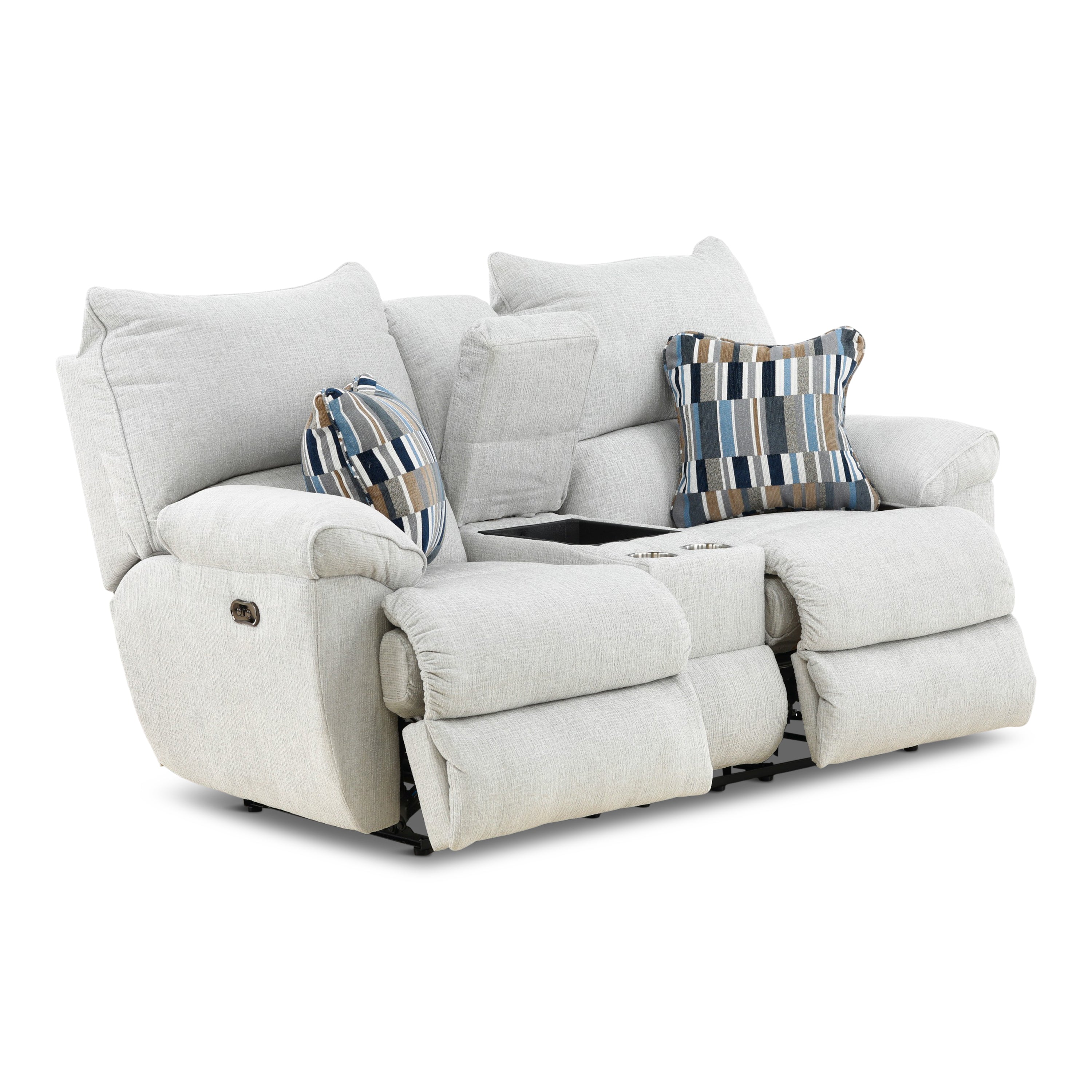 Preston Power Reclining Console Loveseat