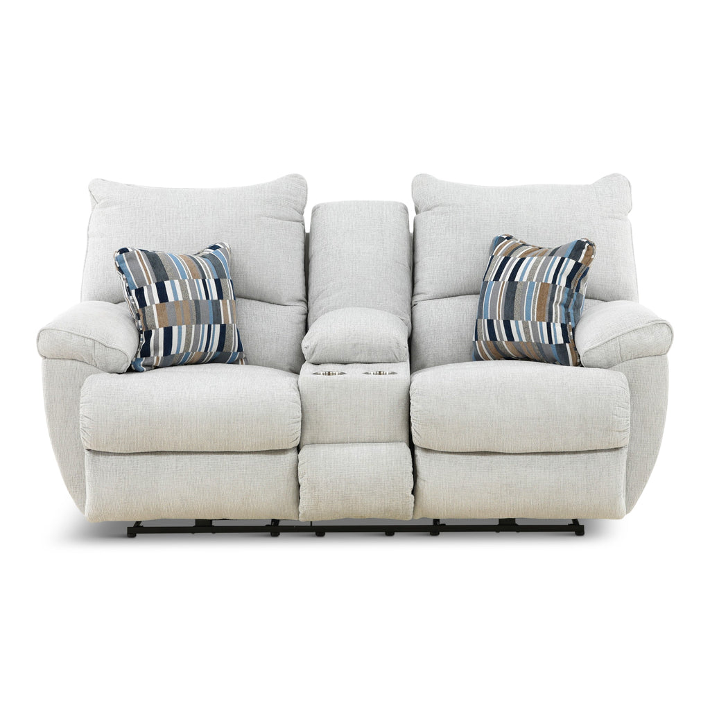Preston Power Reclining Console Loveseat
