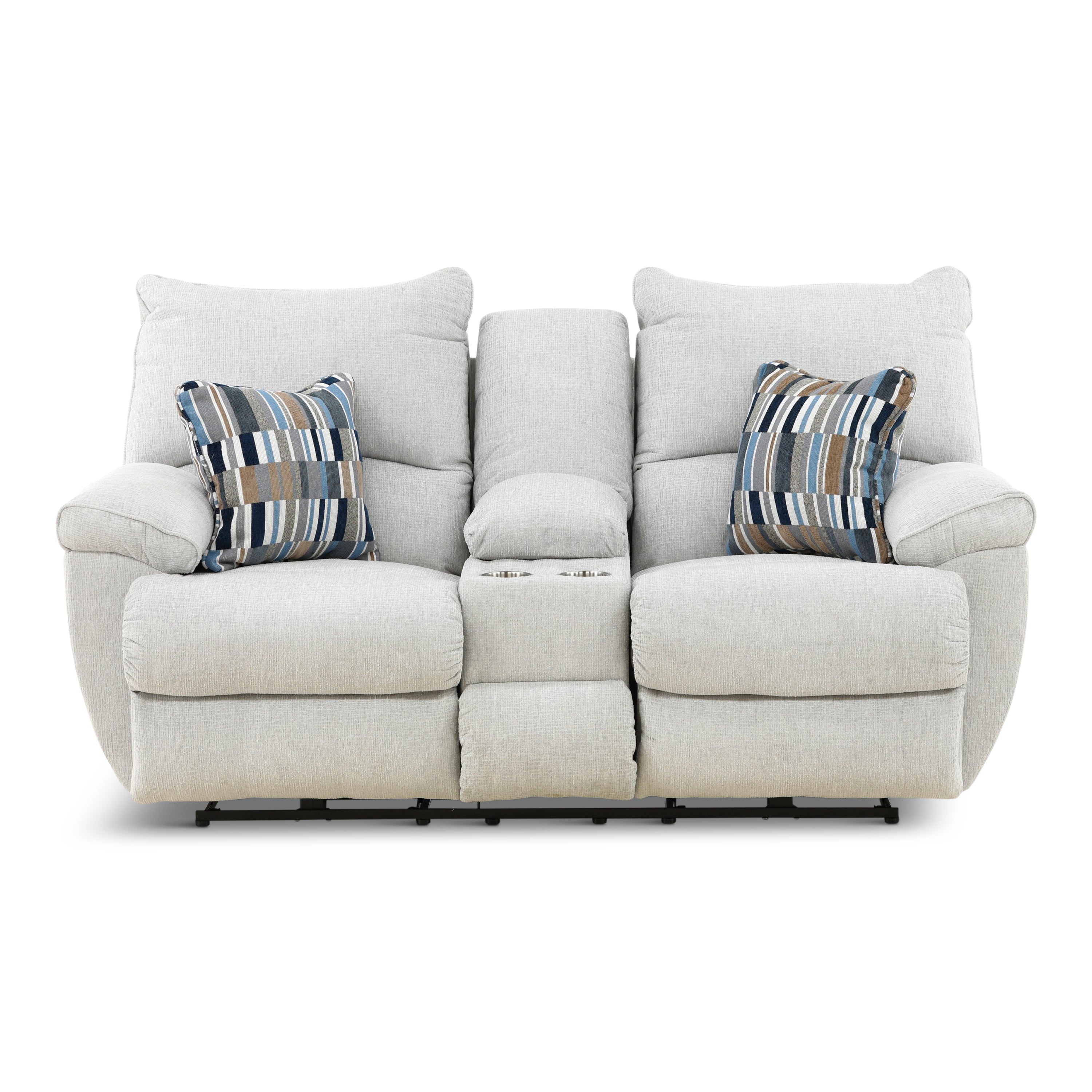 Preston Power Reclining Console Loveseat