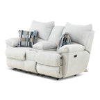 Preston Power Reclining Console Loveseat