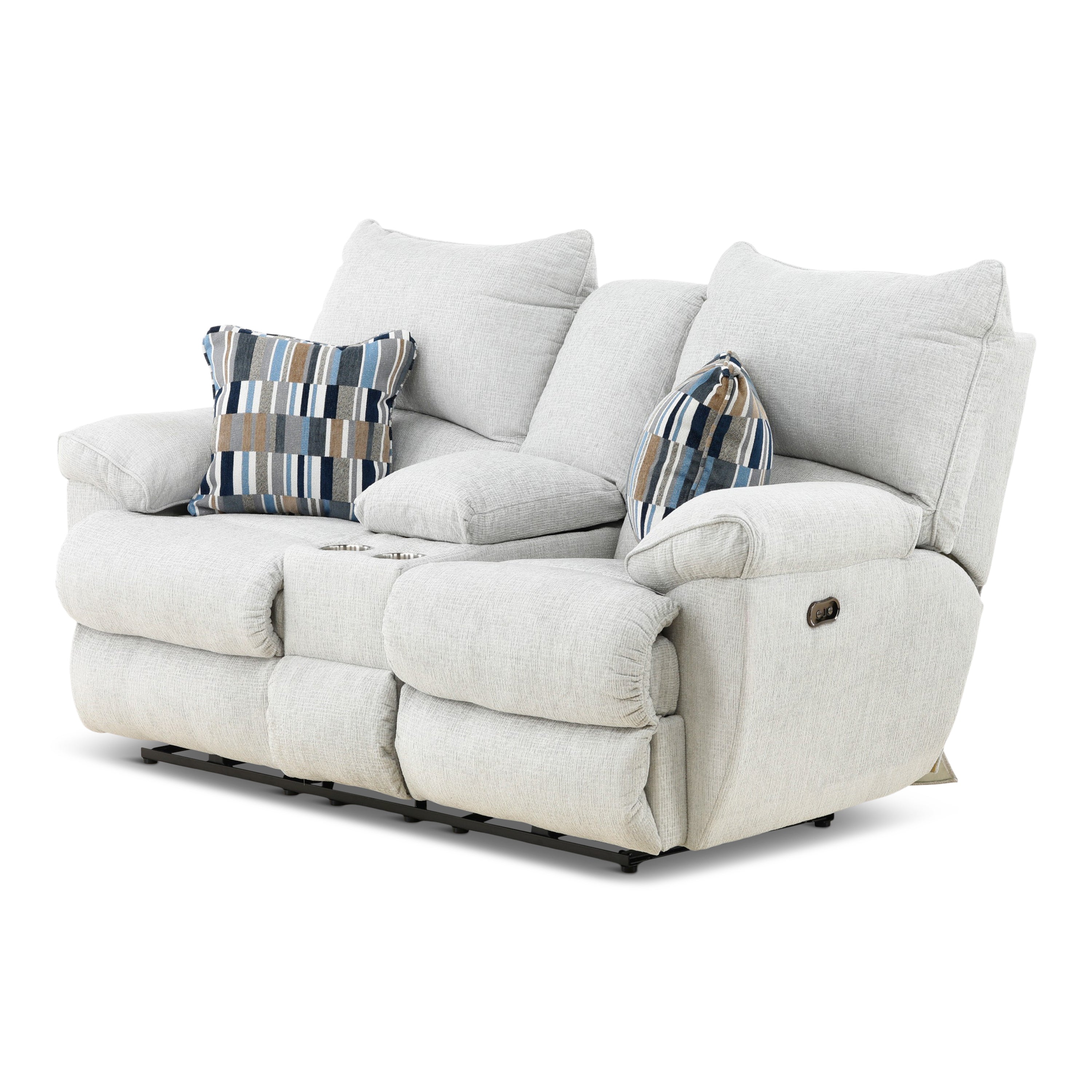 Preston Power Reclining Console Loveseat