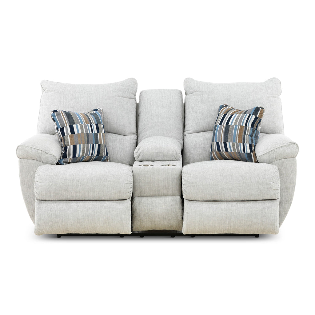 Preston Power Reclining Console Loveseat