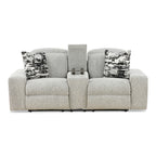 Indra Power Reclining Console Loveseat - Console Table