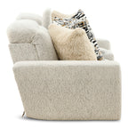 Indra Power Reclining Console Loveseat - Console Table