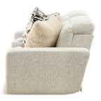 Indra Power Reclining Console Loveseat - Console Table