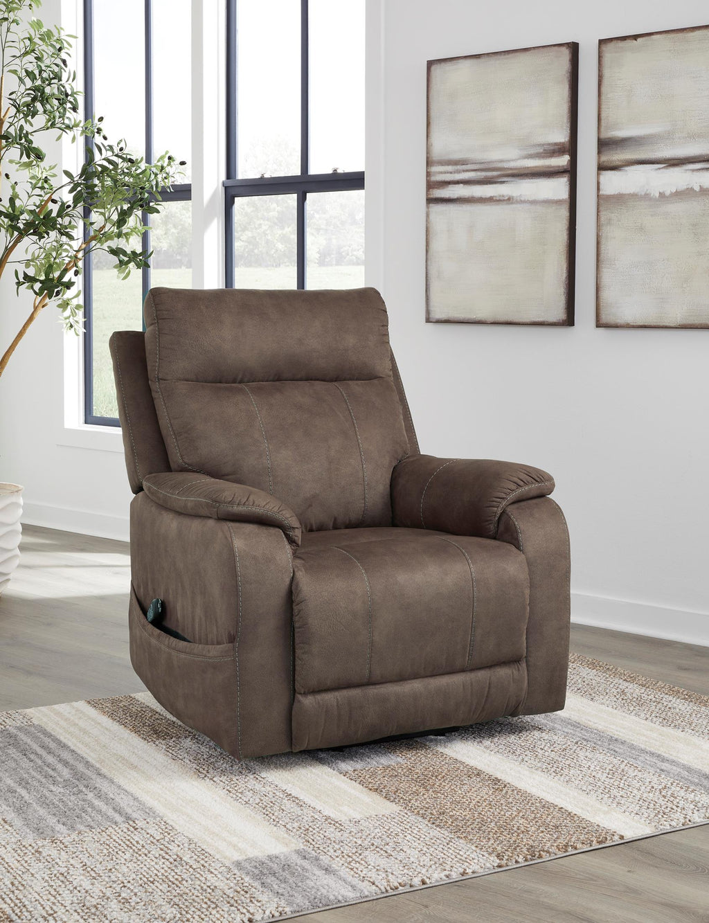 Crestmeade Power Lift Recliner - Reclining