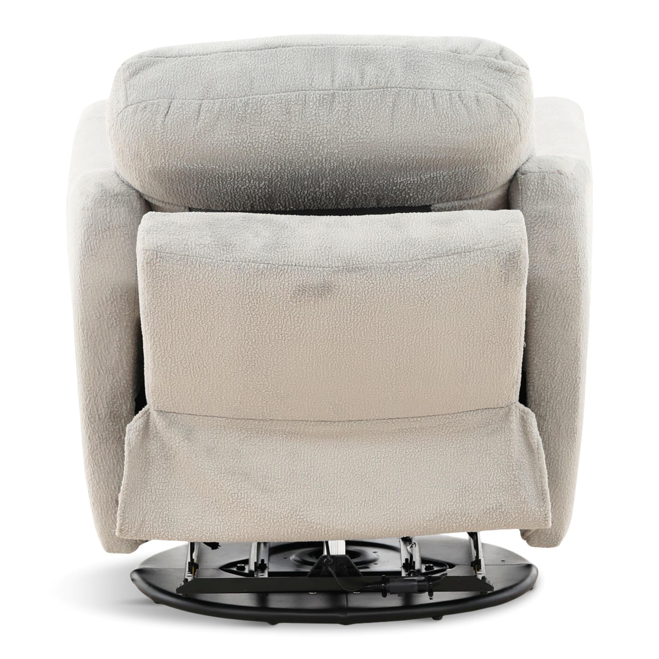 Brea Power Swivel Recliner - Fabric