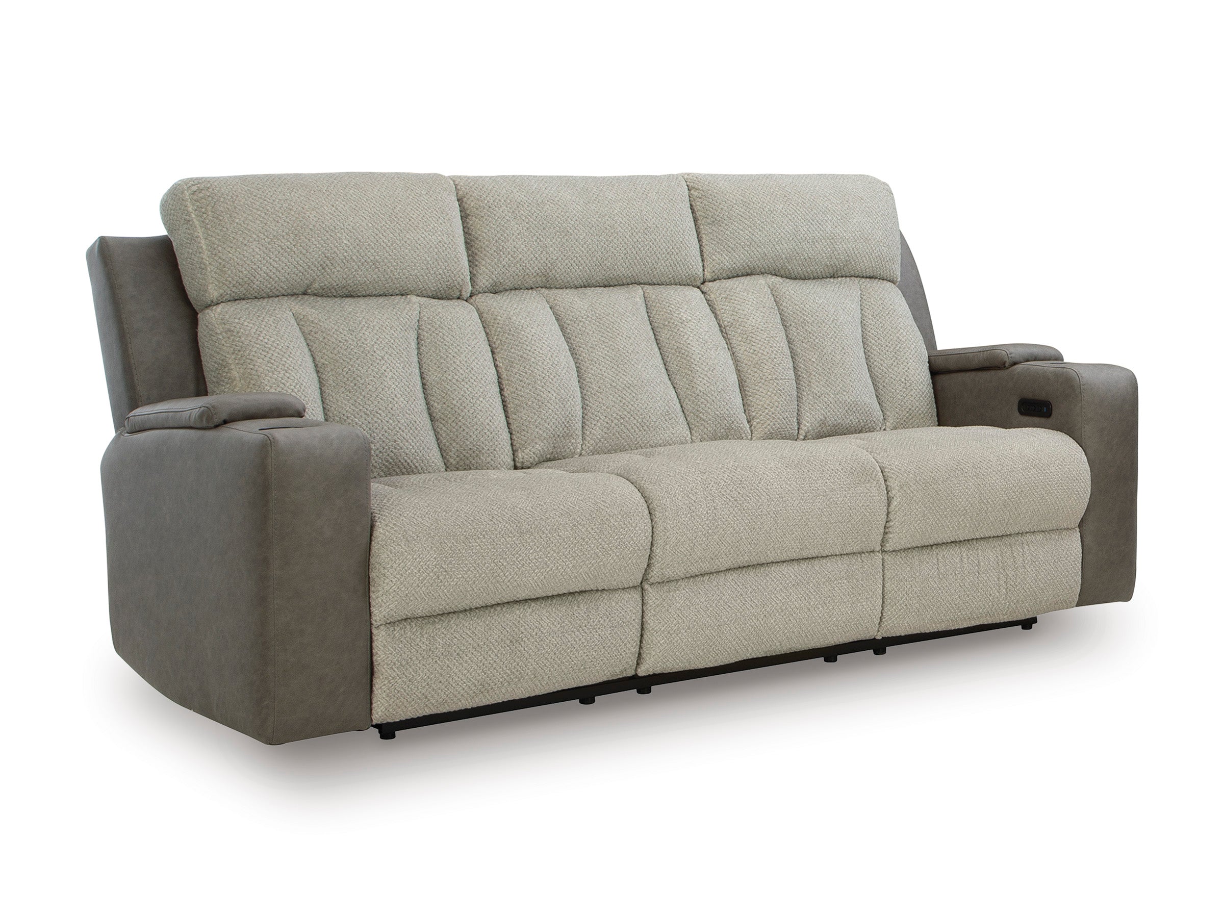 Stately Check Power Reclining Sofa