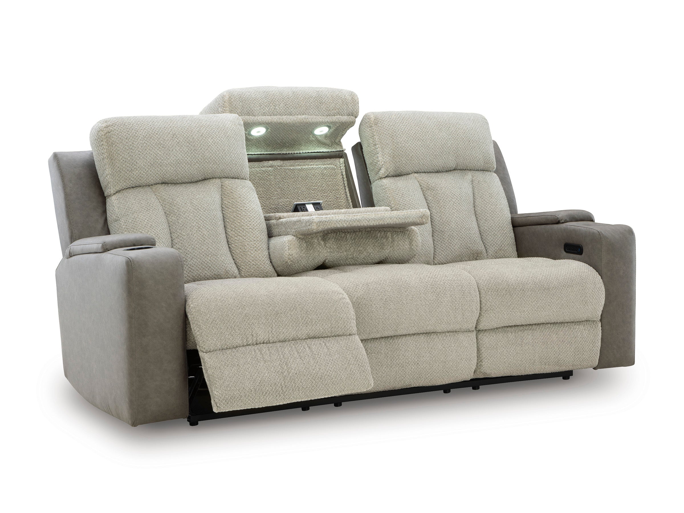 Stately Check Power Reclining Sofa