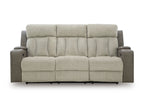 Stately Check Power Reclining Sofa