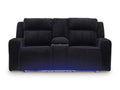 TwinBrooke Power Reclining Console Loveseat