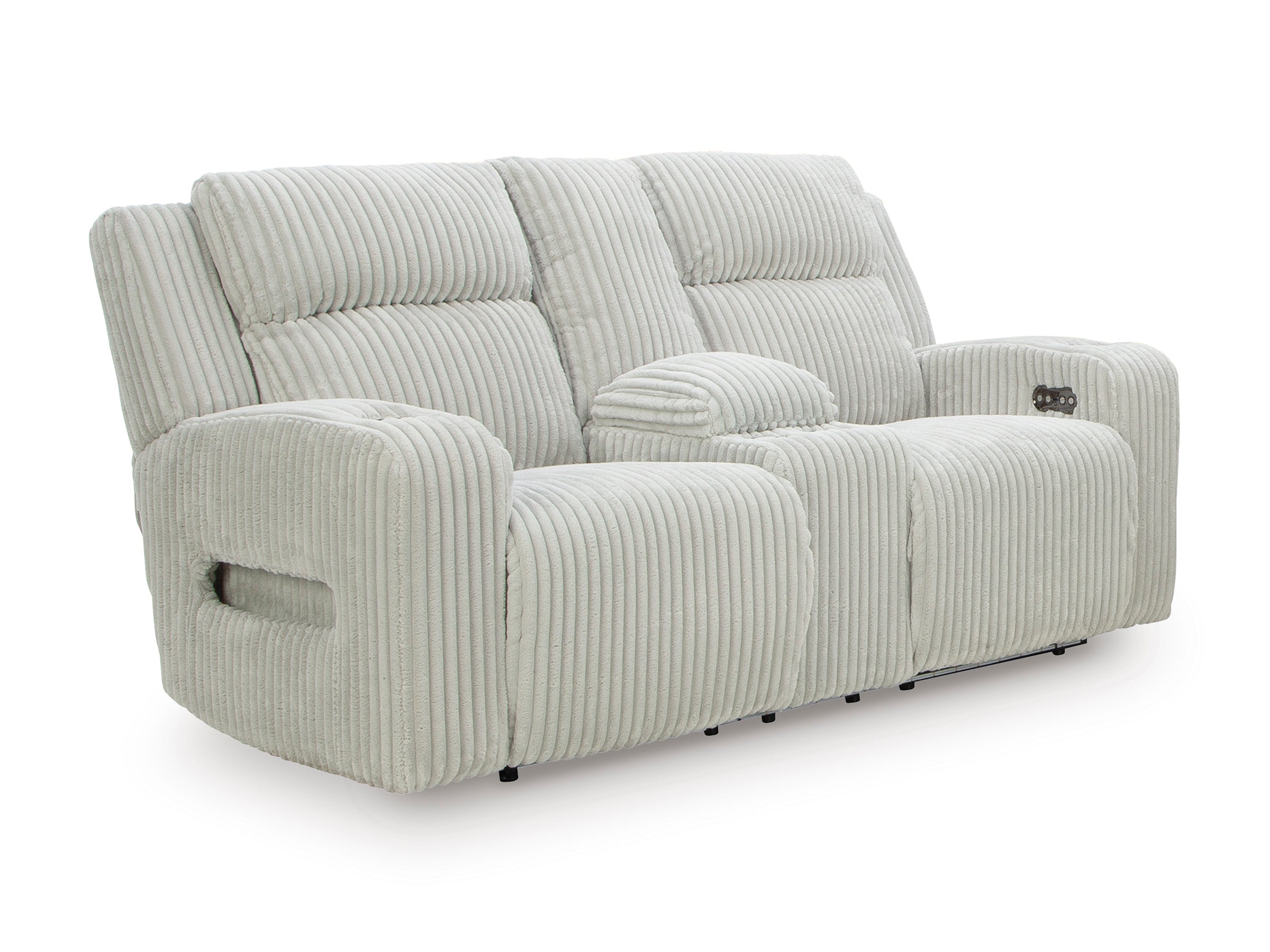 TwinBrooke Power Reclining Console Loveseat