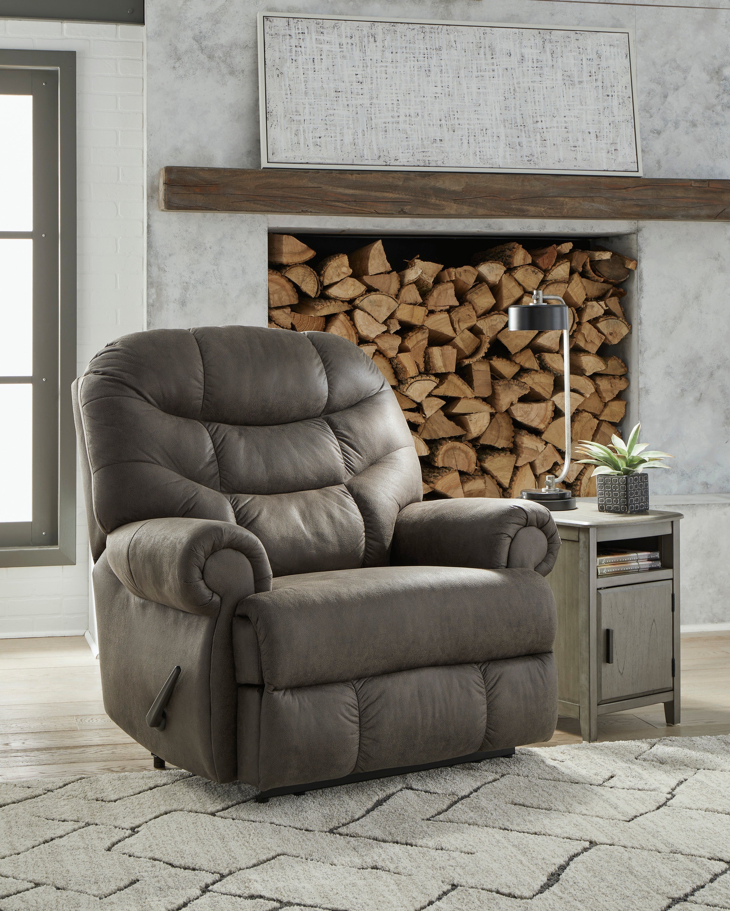 Camera Time Zero-Wall Recliner - Fabric