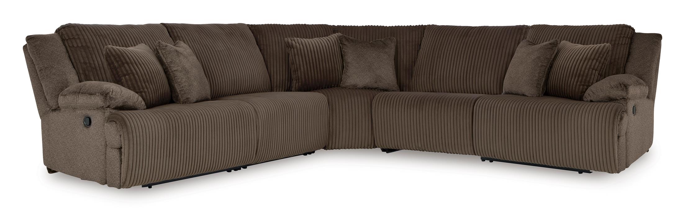 Top Tier 5-Piece Reclining Sectional
