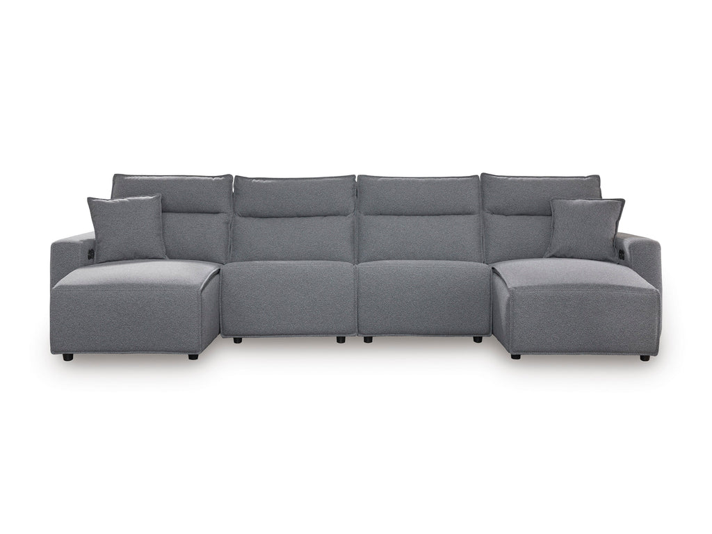 ModMax II 4-Piece Power Reclining Sectional with Chaise