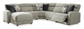 Colleyville 5-Piece Power Reclining Sectional Chaise - Set