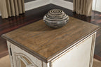 Realyn Chairside End Table - Indoor