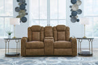Wolfridge Power Reclining Loveseat - Fabric