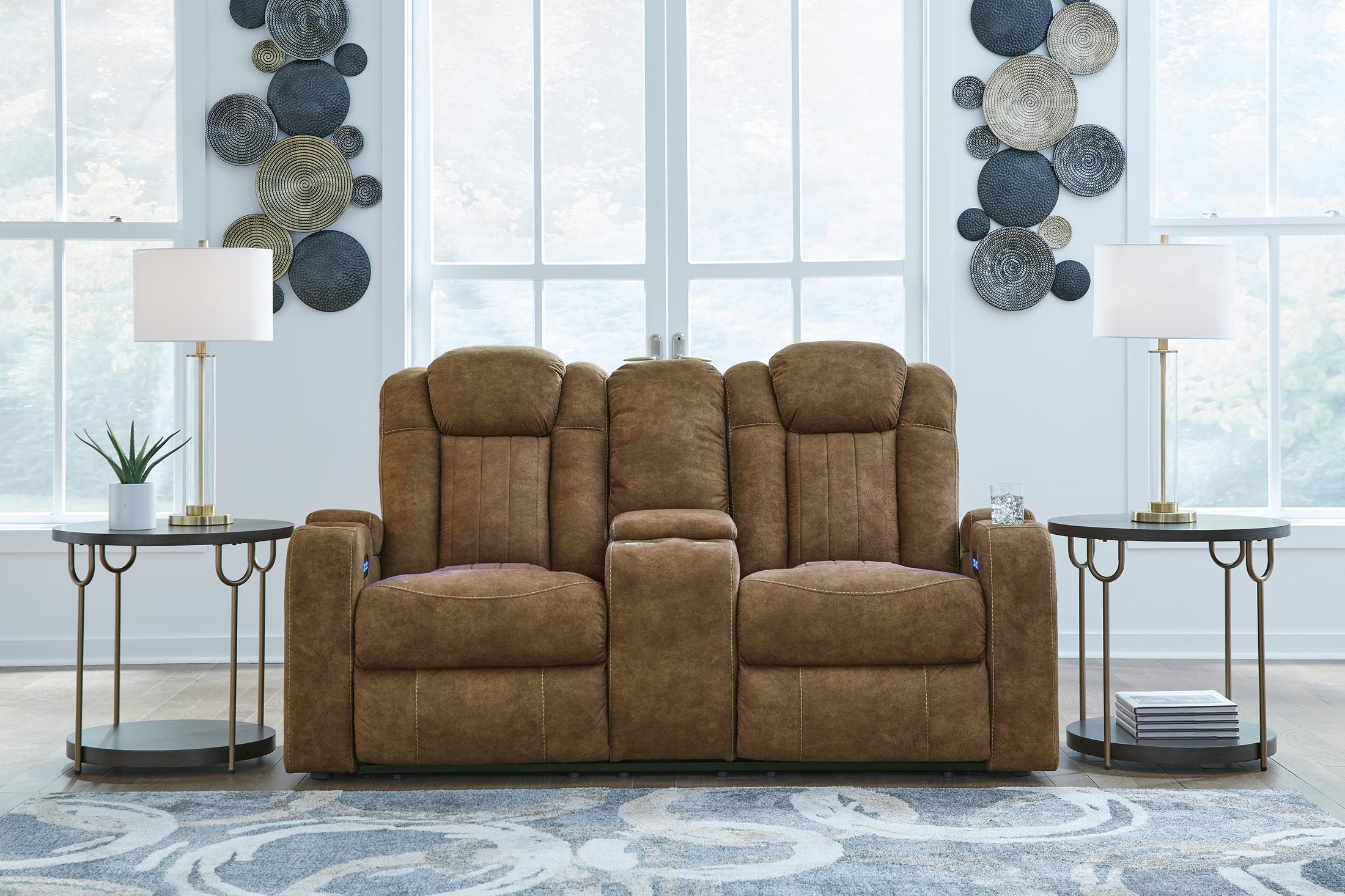 Wolfridge Power Reclining Loveseat - Fabric