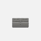 Modular One Armless Full Memory Foam Sleeper Sofa - Fabric