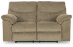 Alphons Reclining Loveseat - Fabric