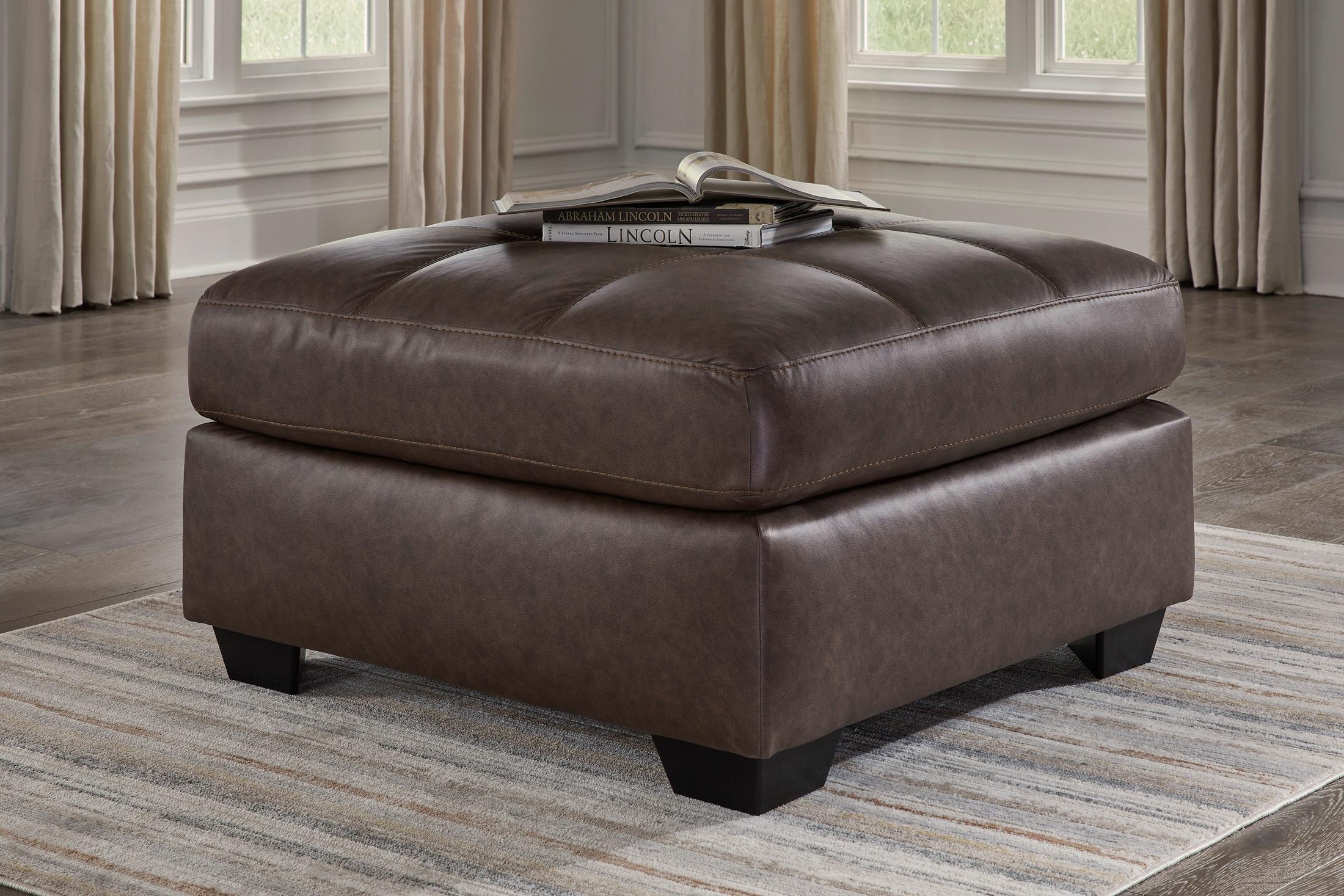 Barlin Mills Oversized Accent Ottoman - Fabric