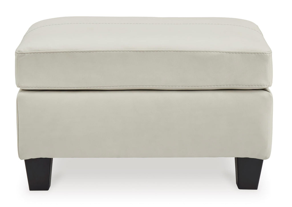 Genoa Ottoman - Leather