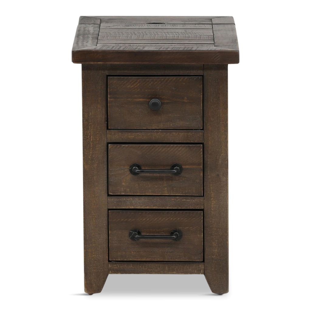 Beckett Chairside Table with Power - End Table