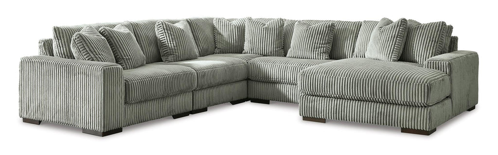 Lindyn 5-Piece Fog Sectional with Chaise