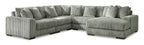 Lindyn 5-Piece Fog Sectional with Chaise
