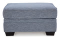 Carissa Manor Ottoman - Fabric