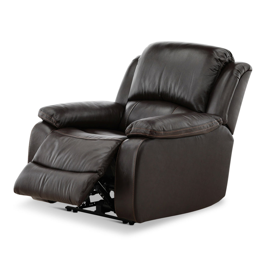 Edward Leather Power Recliner - Reclining