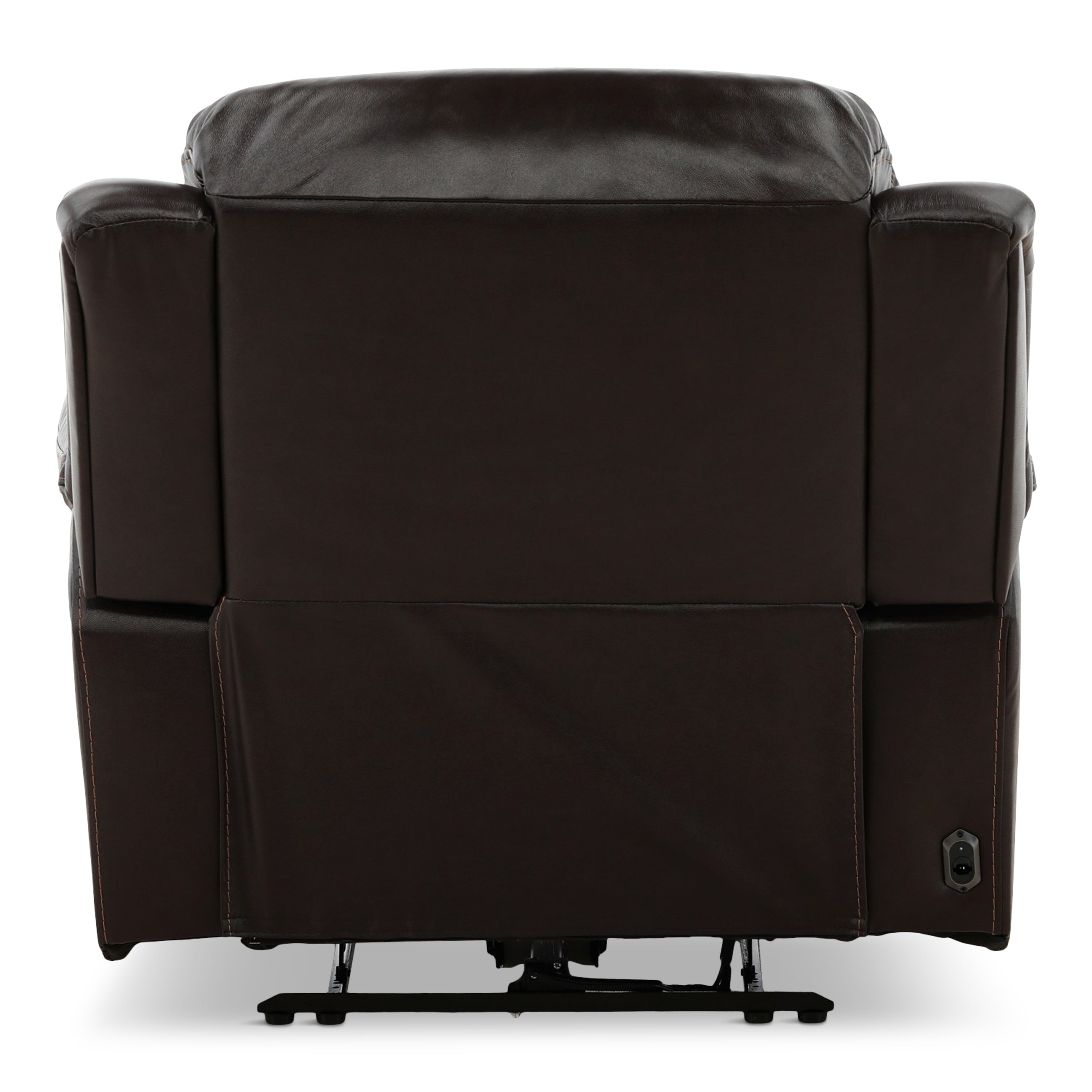 Edward Leather Power Recliner - Reclining