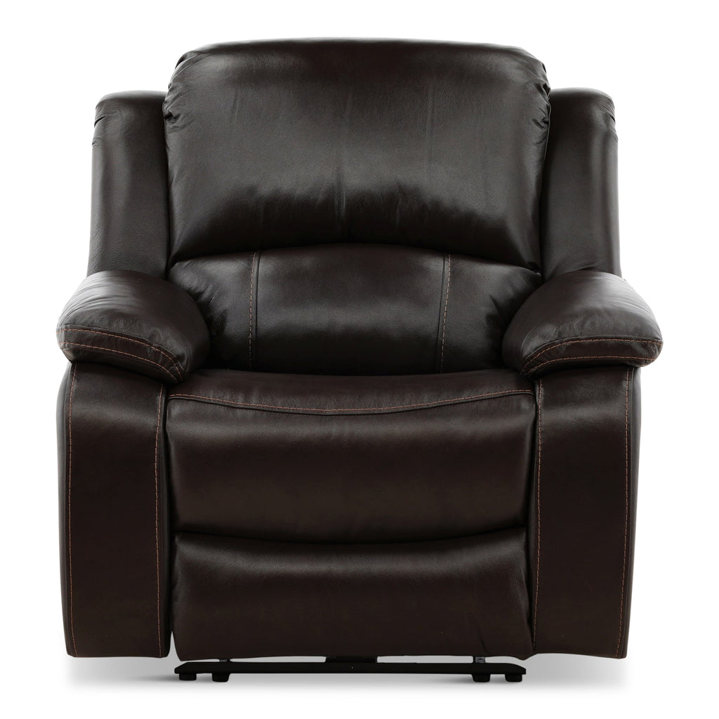 Edward Leather Power Recliner - Reclining