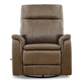 Madrid Leather Swivel Glider Recliner