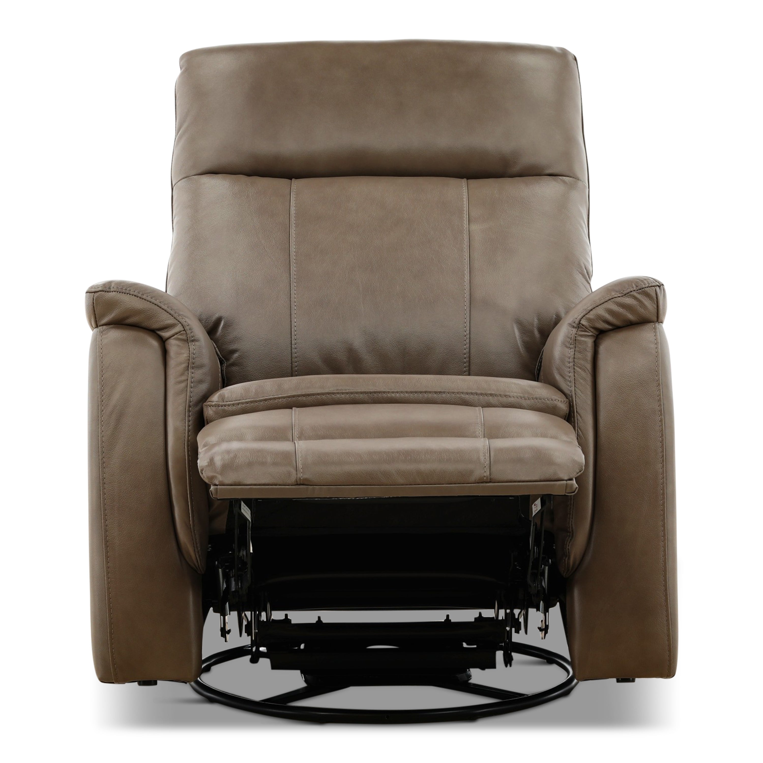 Madrid Leather Swivel Glider Recliner