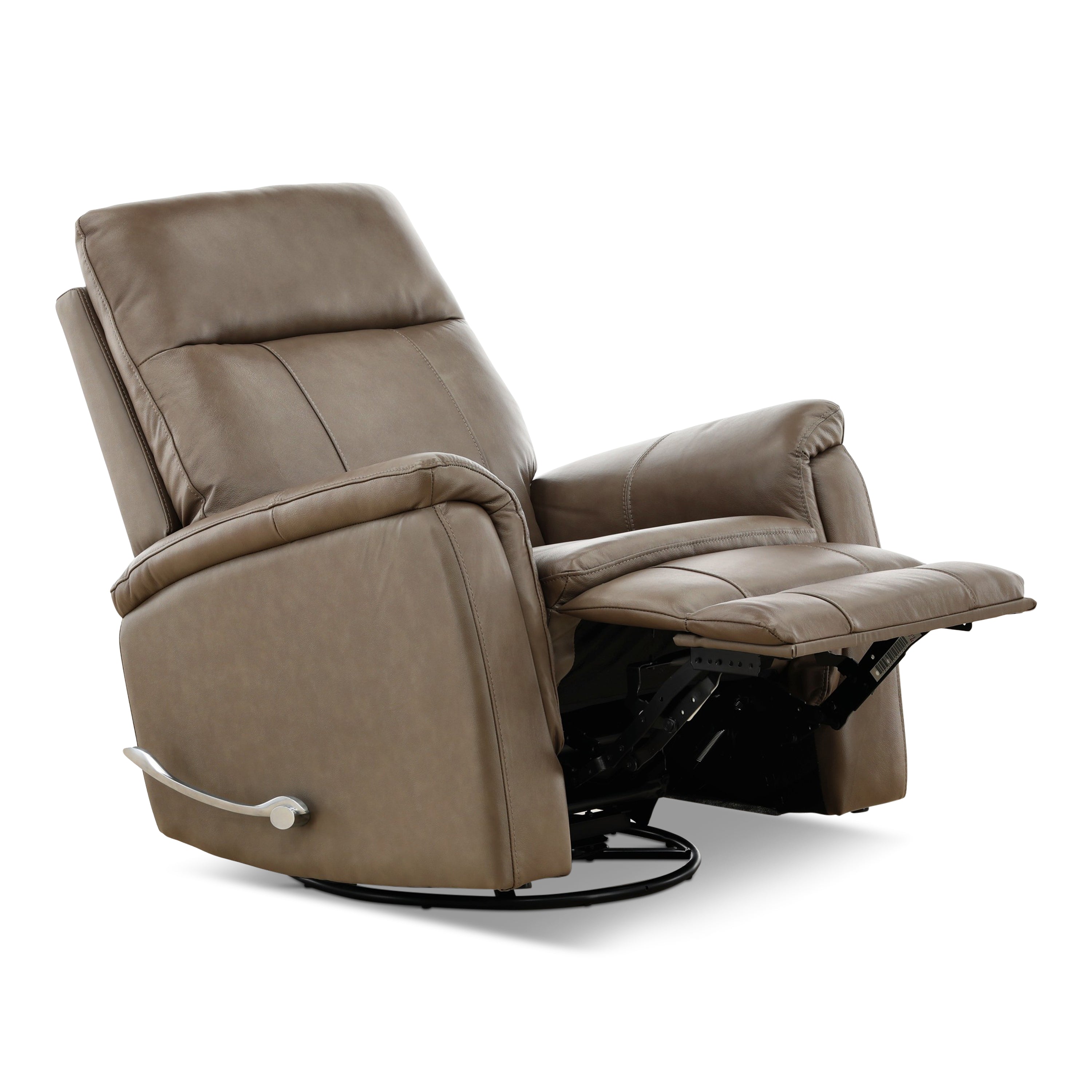 Madrid Leather Swivel Glider Recliner