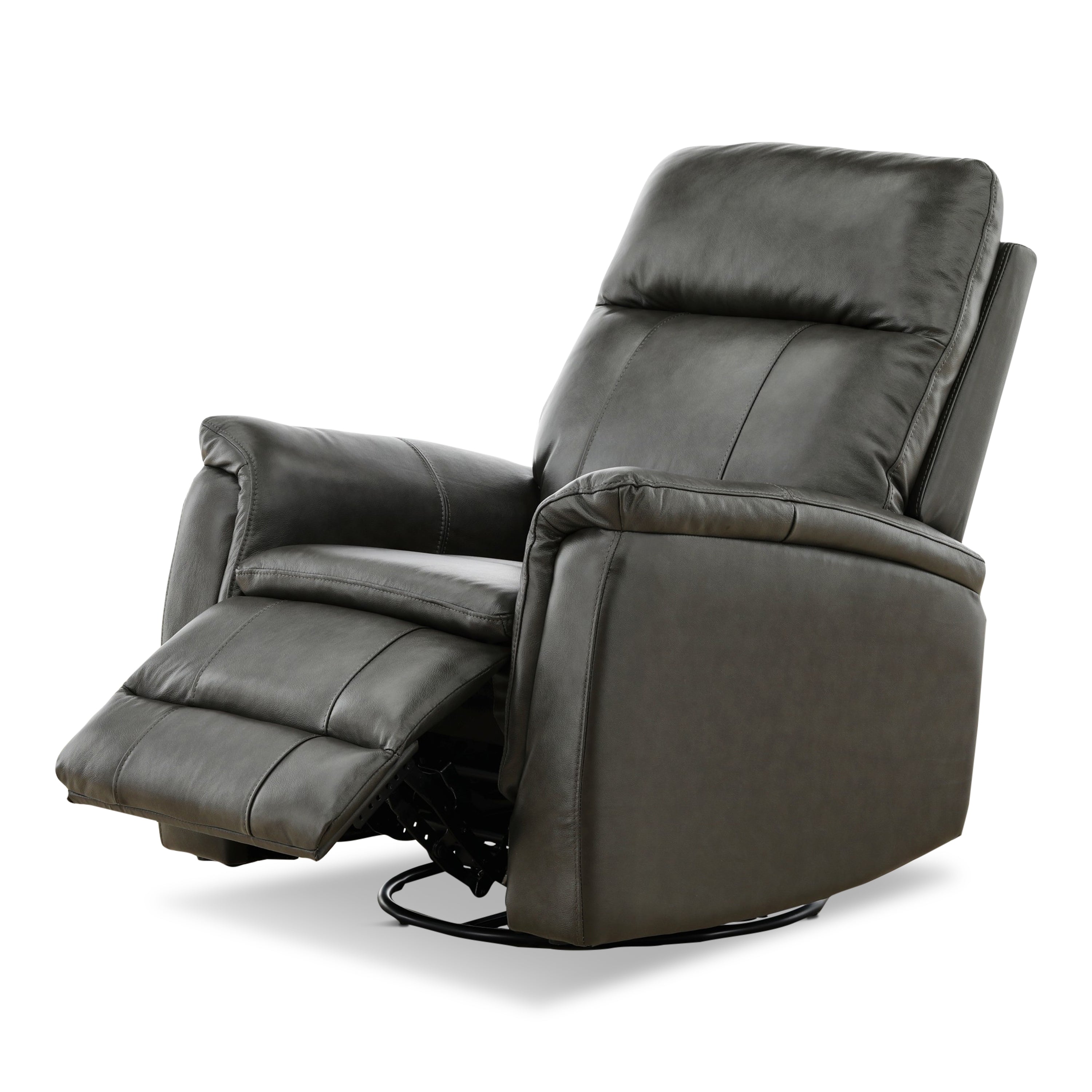 Madrid Leather Swivel Glider Recliner