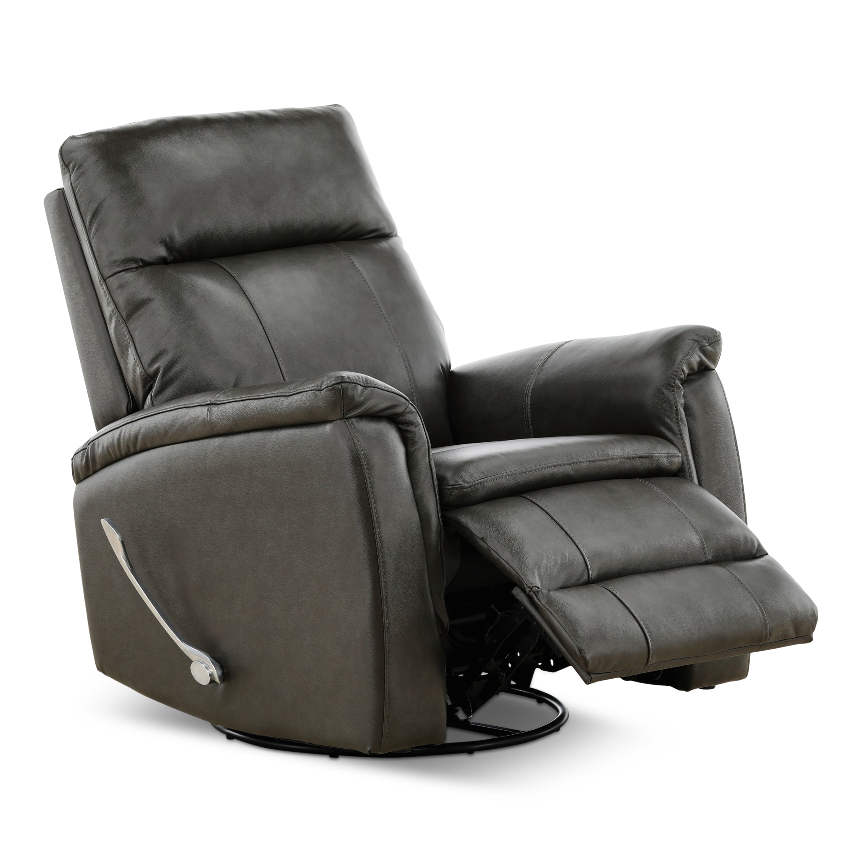 Madrid Leather Swivel Glider Recliner