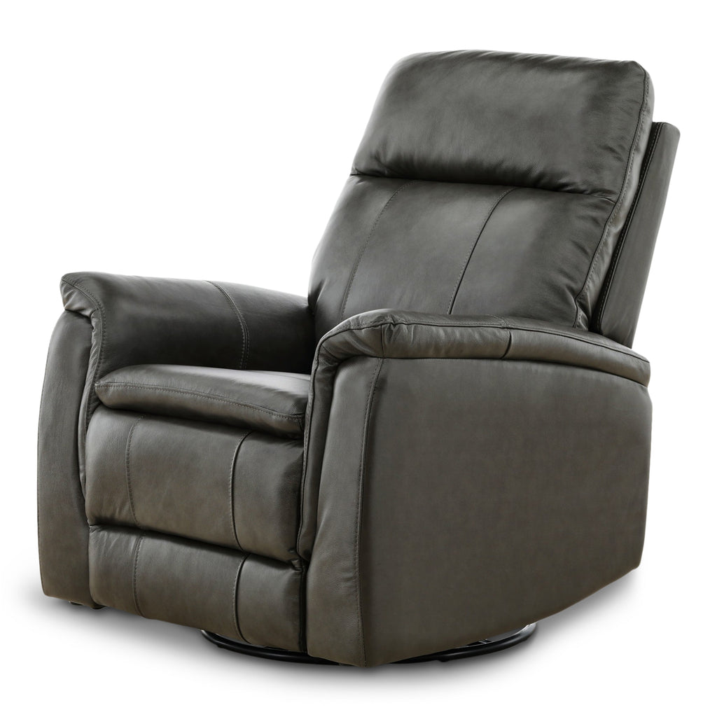 Madrid Leather Swivel Glider Recliner