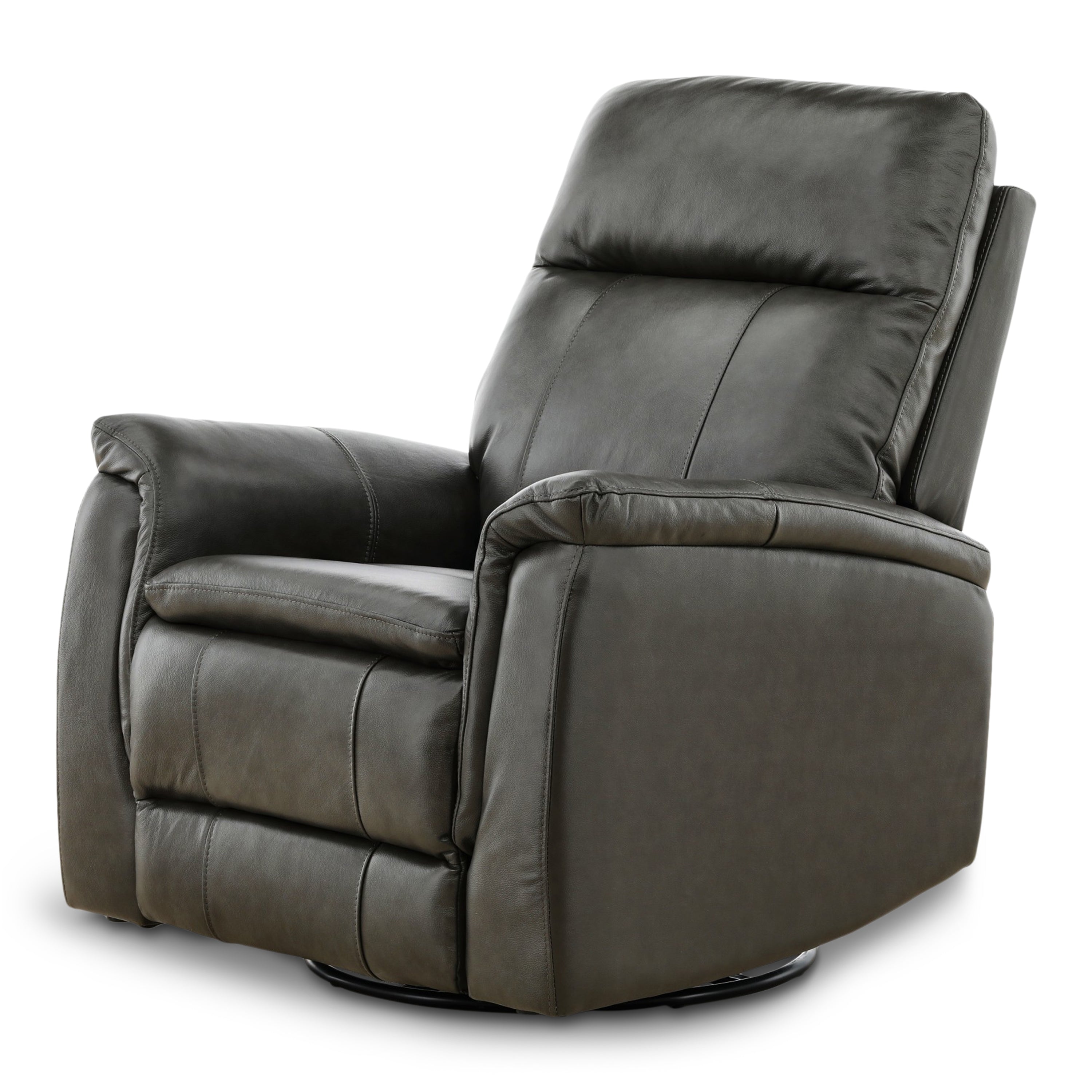 Madrid Leather Swivel Glider Recliner