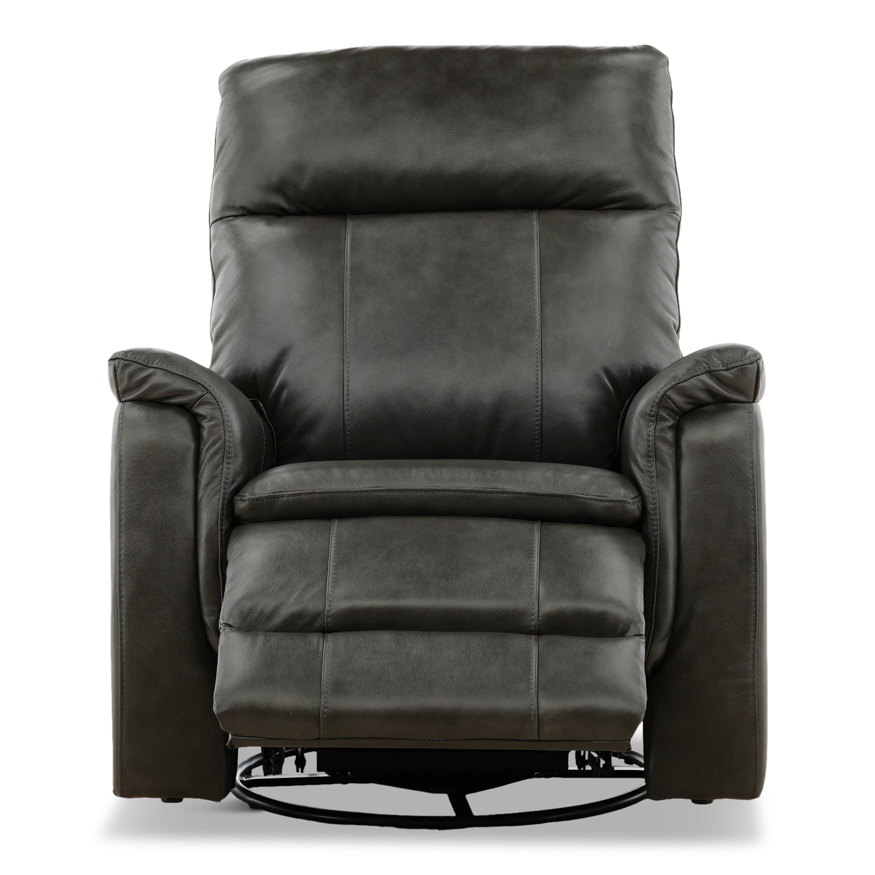 Madrid Leather Swivel Glider Recliner