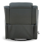 Zane Leather Swivel Glider Recliner