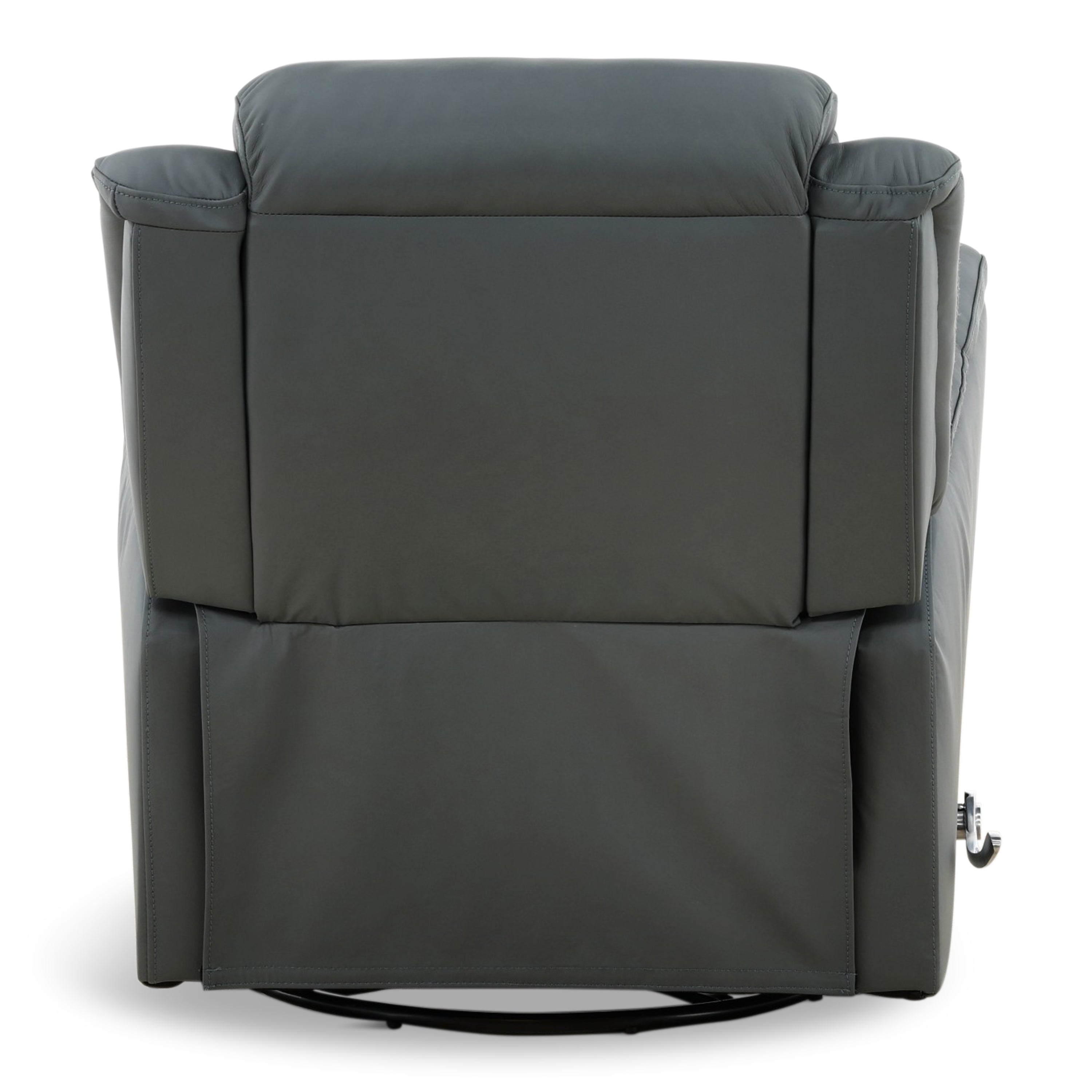 Zane Leather Swivel Glider Recliner