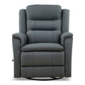Zane Leather Swivel Glider Recliner