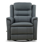 Zane Leather Swivel Glider Recliner