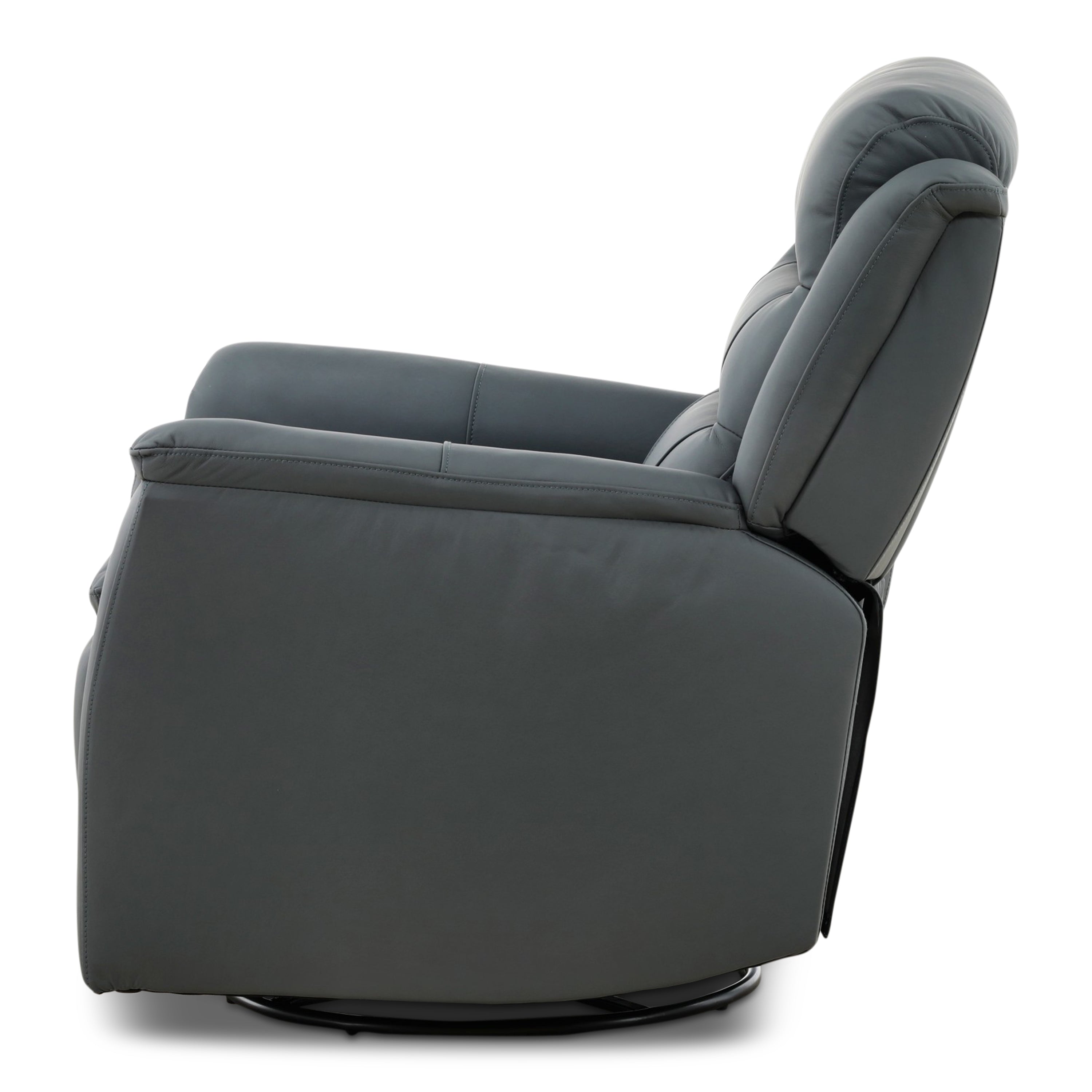 Zane Leather Swivel Glider Recliner