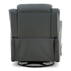 Zane Leather Swivel Glider Recliner